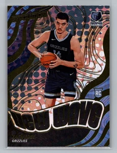 2024-25 Panini Revolution Zach Edey Memphis Grizzlies New Wave Rookie #10 9546 - Foto 1 di 2