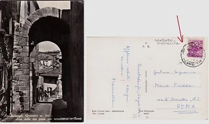 # ROCCATEDERIGHI: ARCO DELLE DUE PORTE CON MONUM. A FERRE' - 1963- CON ANNULLO.. - Picture 1 of 1