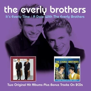THE EVERLY BROTHERS - IT'S EVERLY TIME / A DATE WITH - 2 CDS - NEW & SEALED!! - Picture 1 of 2