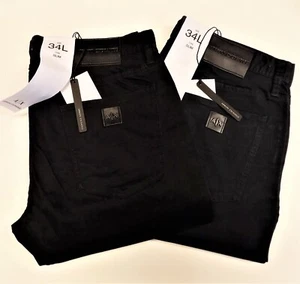 5Taschen Jeans Hose ARMANI EXCHANGE Herren 6RZJ13 ZN2LZ schwarz blau - Bild 1 von 10