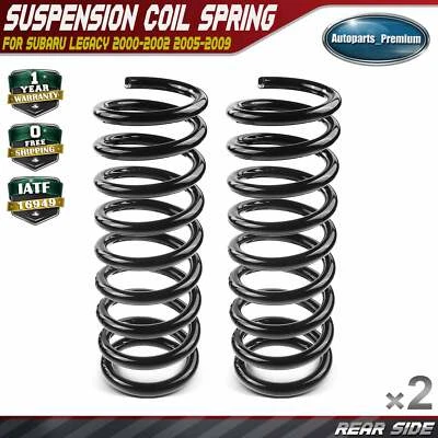 2x Muelles helicoidales traseros L&R para Subaru Legacy 2000-2002 2005-2009 sedán 2,5/3,0 L Foto 1 de 4