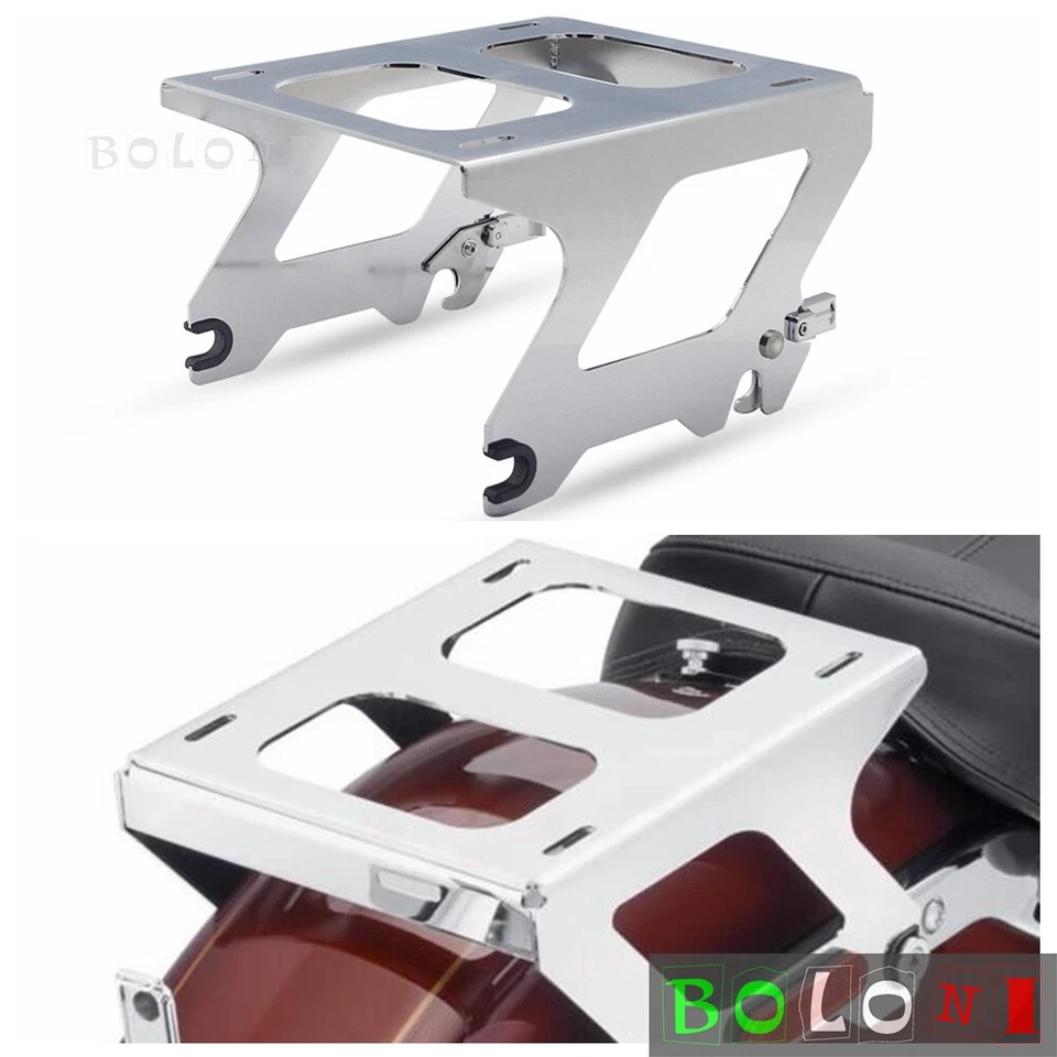 Soporte de montaje en maletero desmontable para Harley Softail FLDE FLHC FLSL FXBB 2018+ Foto 1 de 4