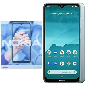 BNIB Nokia 6.2 4G/LTE Ice 64GB ROM + 4GB RAM Dual-SIM Factory Unlocked OEM - Picture 1 of 1