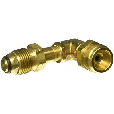 Mr. Heater 90 degree elbow w/P.O.L. x 1x20 male - Image 1 of 2