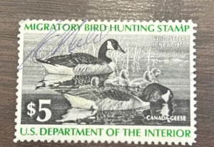 US Federal Duck Stamp ~ Scott RW43 ~ Used - Bild 1 von 3