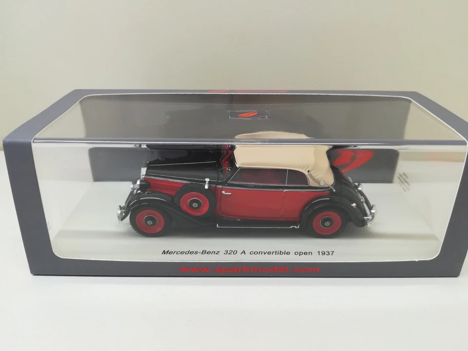 SPARK 1:43 - Mercedes Benz 320 A cabriolet - 1937 - Immagine 1 di 4