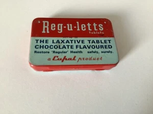 Vintage & Collectable "Reg-u-letts' Tablets (the laxative tablet) - Picture 1 of 3