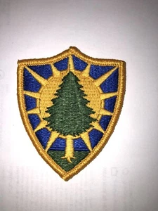 Insignia de parche de hombro del ejército de los Estados Unidos de la Guardia Nacional de Maine - Imagen 1 de 2