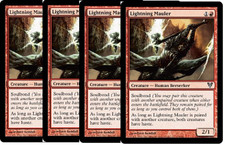 Lightning Mauler LP x4 Avacyn Restored Red Uncommon