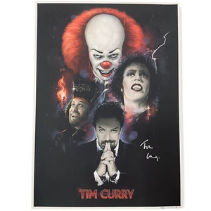 Tim Curry signed Character Lithograph Beckett COA autographed - Picture 1 of 1