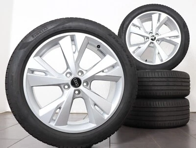 20 Zoll original Audi Q4 e-tron F4 89A601025D Alufelgen Sommerreifen Sommerräder - Bild 1 von 4