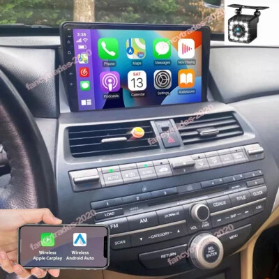 For Honda Accord 2008-2012 Android Auto Carplay Car Stereo Gps Navi Radio +CAM - Image 1 of 4