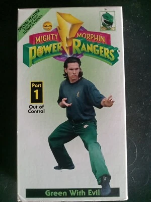 Mighty Morphin Power Rangers: Green With Evil Part 1: Out Of Control- VHS (1994) - Image 1 of 3