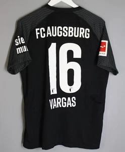 FC AUGSBURG 2021 2022 THIRD FOOTBALL SHIRT JERSEY #16 VARGAS NIKE - Picture 1 of 7