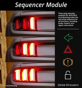 2010-2023 Mustang Diode Dynamics Taillight Sequencer Module US Models ONLY - Picture 1 of 8