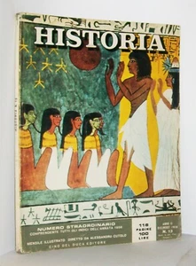 HISTORIA - ANNO 2 - N. 13 - DICEMBRE 1958 - PITTURA TOMBALE DI TEBE - RIVISTA - Picture 1 of 3