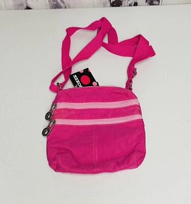 Joe Boxer Pink Ice Ice Baby Zipper Mini Cross Body Bag Small Purse - Image 1 of 4