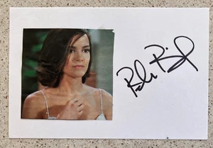 Rebecca Budig Signed Index Card 4X6 Soap Opera All My Children General Hospital - Picture 1 of 2