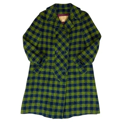 RARE VTG 60s 70s USA LADIES PENDLETON WOOL TWEED 3/4 COAT 39’ (36) SIZE 10-12 - Image 1 of 4