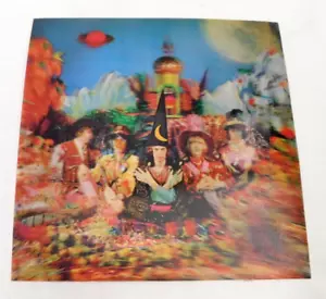 1970'S THE ROLLING STONES, "SATANIC MAJESTIES REQUEST" VARI-VUE CARD 8" X 8" - Picture 1 of 6
