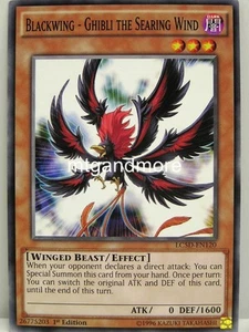 Yu-Gi-Oh - 1x Blackwing - Ghibli the Searing Wind - LC5D  Legendary Collection 5 - Bild 1 von 1
