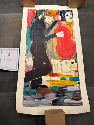 Donna Summer "Jazzman" Lithograph Print - Hand SIGNED and NUMBERED - Image 1 of 3