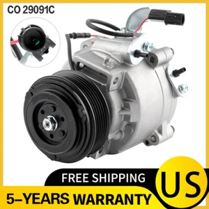 A/C Compressor w/ Clutch For Mitsubishi Lancer Outlander L4 2.0L 2.4L 2009-2017 - Picture 1 of 13