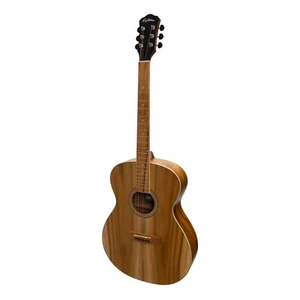 NEW Martinez Small Body Acoustic-Electric Guitar (Jati-Teakwood) - Picture 1 of 8
