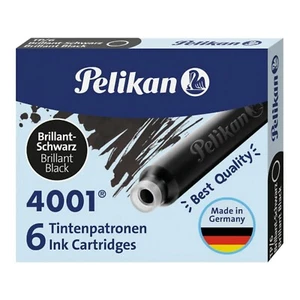 Pelikan Ink Cartridges 4001 TP/6 - Assorted Colours and Pack Quantities - Uk - Picture 1 of 9