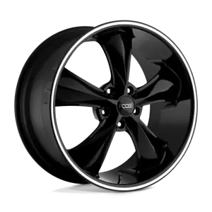 Set of 4 Foose F104 LEGEND Wheels 17X7 5X4.75 BLACK-MIL 01MM - Picture 1 of 1