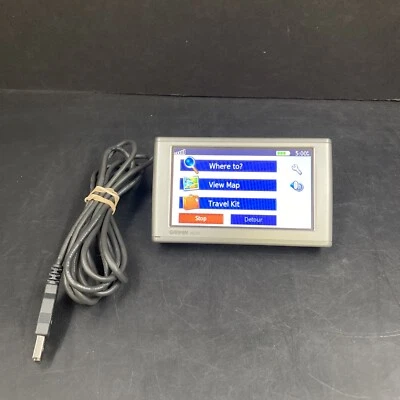 Garmin Nuvi 660 NA GPS Vehicle Navigation System Portable Travel Maps - Image 1 of 4