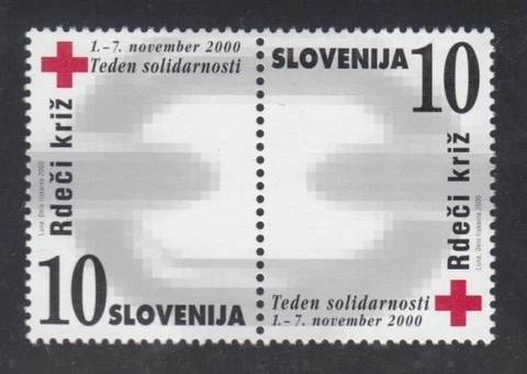 SLOVENIA Red Cross 2000 MNH set Cover