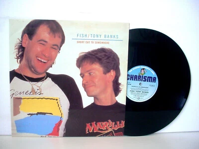 FISH / TONY BANKS rare UK 12" EP 1986 CHARISMA CB426-12 Genesis Marillion Foto 1 de 3