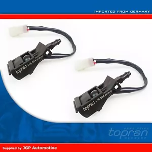 VW Seat Skoda - 2 X Windscreen Heated Washer Spray Nozzles - 6E0955986B - Picture 1 of 6