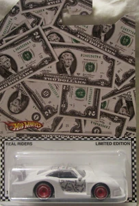 Hot Wheels CUSTOM PORSCHE 935 Money Car Real Riders Limited 1/5 Made! - Picture 1 of 4