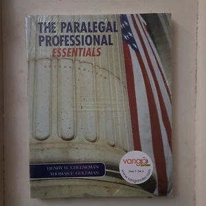 PARALEGAL PROFESSIONAL ESSENTIALS -2nd Ed. Cheeseman/Goldman ~ NEW/SEALED - Picture 1 of 5