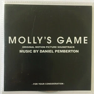 MOLLY'S GAME Movie CD Soundtrack FYC Best Original Score DANIEL PEMBERTON Promo - Picture 1 of 2