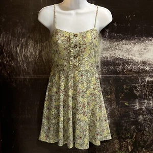 SPEECHLES Floral �� Stretch Polyes Elasthan �� Gr. XS Islet �� Kleid Blumen Adj Strap - Bild 1 von 10