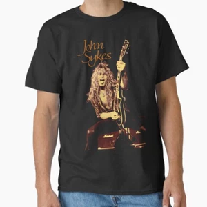 John Sykes Vintage Konzert Tour schwarz T-Shirt Unisex Tee alle Größen XZ645 - Bild 1 von 3