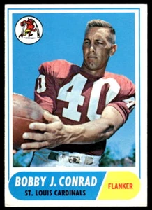 1968 Topps #190 Bobby Joe Conrad Cardenales de San Luis - Imagen 1 de 2