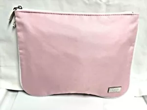 CHRISTIAN DIOR Borsa Trucco Vintage Beauty Pochette Molto Rara Rosa Bianca 20x15 cm - Foto 1 di 8