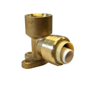 Waage Supply 1/2 Zoll, 1/2" Push-Fit Drop Ear Ellenbogen, Push to Connect, 6 Stück  - Bild 1 von 3