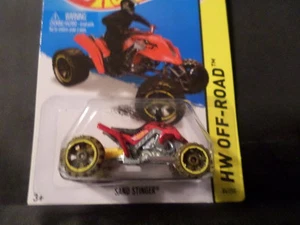 HW HOT WHEELS 2015 HW OFF-ROAD #84/250 SAND STINGER 4 RUEDAS HOTWHEELS ROJO - Imagen 1 de 1