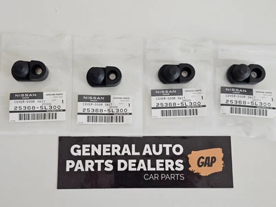 Genuine NISSAN OEM Pathfinder Door Jamb Switch Cover Boot Set 25368-5L300 ×4 Foto 1 de 4