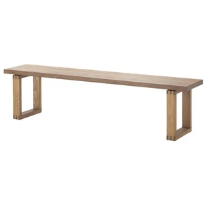 Banco IKEA MÖRBYLÅNGA MORBYLANGA, chapa de roble/marrón, 707/8" (503.482.58) NUEVO - Imagen 1 de 4