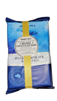 Trader Joe’s Almost a Kilo Belgian Chocolate – 3 Bar Pack – 31.7 oz – New/Sealed - Image 1 of 4