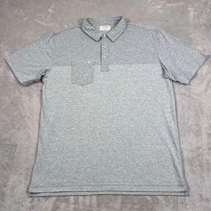 Linksoul Hemd Herren XL Extra Large Grau Polo Kurzarm Luxus Baumwolle Weich - Bild 1 von 9
