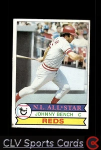 Baseball sports Topps Johnny Bench Cincinnati Reds Very Good - Picture 1 of 2