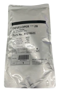 Revelador Negro Ricoh B1219645 Ricoh Aficio 2015 3025 3030 MP1600 MP2000 - Imagen 1 de 12