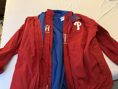 Philadelphia Phillies Dugout Jacket - Majestic - 3-in-1 - Men’s XXL - Image 1 of 4